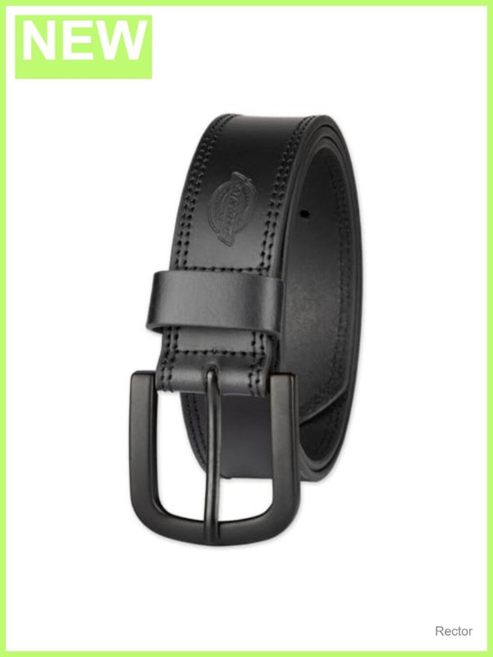 Genuine Leather Work Casual Belt 1.5 inch Metal Buckle